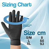 Arthritis Compression Gloves Size Chart